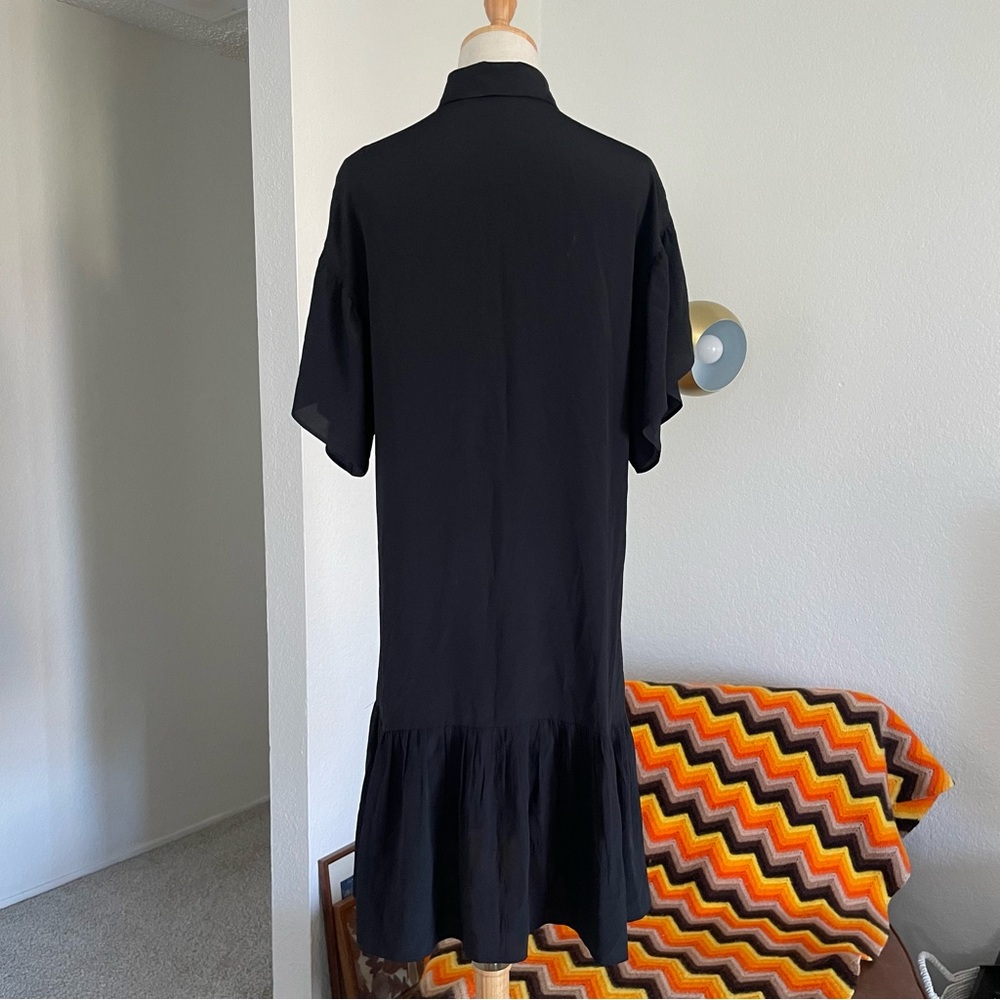 Marella Silk Blend Collar Buttoned Lightweight Mi… - image 2